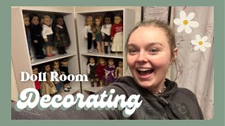 Setting Up Shelves in my Doll Room [upl. by Andria703]