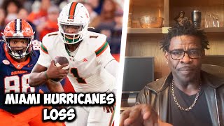 Michael Irvin on Miamis Loss vs Syracuse [upl. by Boone608]