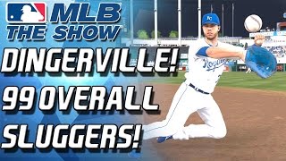 MLB 15 THE SHOW DINGERVILLE TED WILLIAMS AND CABRERA DEBUT  DIAMOND DYNASTY [upl. by Sanfourd]