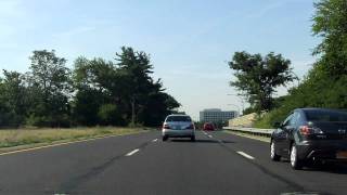 Meadowbrook State Parkway Exits 1 to 6 southbound [upl. by Russell]