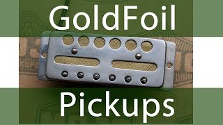 Gold Foil Pickups  Tones and Discussion  Vintage and modern  Teisco amp Guyatone [upl. by Alverson]