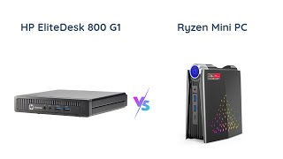 HP EliteDesk 800 G1 vs Ryzen Mini PC Comparison [upl. by Roxana917]