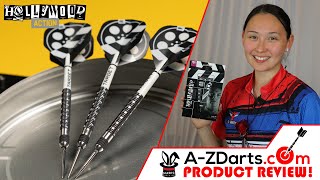 Chris Dobey Hollywood Action Darts by Target  Steel Tip and Soft Tip Barrel Review  Jen Mounts [upl. by Nhguav529]