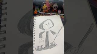 Grim drawing from The Grim Adventures of Billy and Mandy Halloween episode 105 [upl. by Johansen]