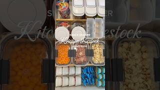 Kitchen Snack Drawer Restock restockasmr kitchenrestock restockingvideo kitchenorganization [upl. by Guillemette454]