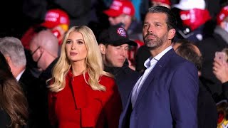 Donald Trump Jr Ivanka subpoenaed in New York probe [upl. by Adnilak893]