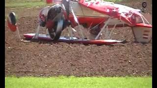 Raw Video Live Plane Crash Boeing PT17 Stearman biplane Germany [upl. by Selia]