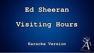 Ed Sheeran  Visiting Hours KARAOKE [upl. by Tiphany]