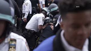 Violent ARRESTS Pro Palestine NAKBA Protest in Bay Ridge  BROOKLYN [upl. by Fagen]