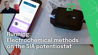 Running Electrochemical methods on the SIA potentiostat [upl. by Ajnin]