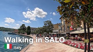 WALKING Italy  Walking In the Beauty City of SALÒ In Stunning 4k [upl. by Trish]