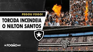 FESTA DA TORCIDA DO FOGÃO NO NILTON SANTOS 🏟️🔥  BOTAFOGO 1 X 3 CORINTHIANS  BRASILEIRÃO2022 [upl. by Cavan]