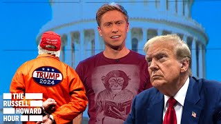 Trump Is Finally Behind Bars  The Russell Howard Hour Compilation [upl. by Willmert64]