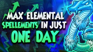 Wizard101 NEW Best Strategy for MAX ELEMENTAL SPELLEMENTS [upl. by Analle]