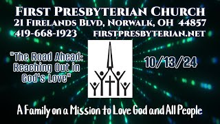 First Presbyterian Church Norwalk Ohio  Worship 101324 [upl. by Chaffin]