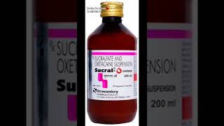 Sucral o suspension use health video doctor pharmacist madical hospital viralvideo [upl. by Ahsac]