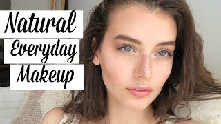 Natural Everyday Makeup  Spring Tutorial [upl. by Leirvag46]