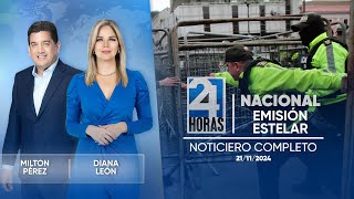 Noticiero de Ecuador Emisión Estelar 21112024 [upl. by Hezekiah107]