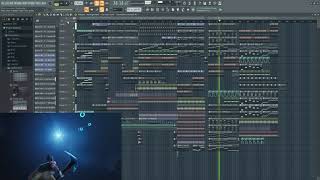 Fortnite The end event Music in FL Studio [upl. by Aical117]