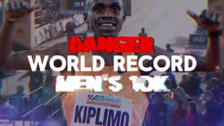 WORLD RECORD ATTEMPT Jacob Kiplimo 10k Valencia ibercaja 2024 [upl. by Basia]