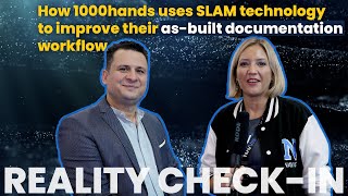 How 1000hands uses SLAM technology to improve their asbuilt documentation workflow  INTERGEO 2023 [upl. by Akialam]