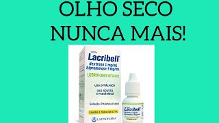 👁LACRIBELL DEXTRANA 1MGML HIPROMELOSE 3 MGML COLÍRIO LUBRIFICANTE [upl. by Daggna263]