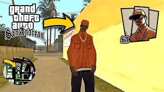 Secret Character In GTA San Andreas  Orange Grove Gang Member [upl. by Nivej]