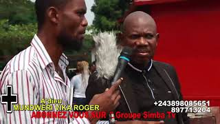 GROUPE SIMBA TV BA LELI quotROGER VIKA MUNDWERI quot NA HONNEUR [upl. by Ashia]