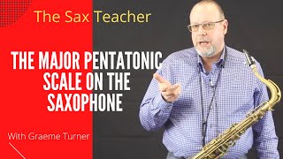 Saxophone teacher  The major Pentatonic scale on the saxophone [upl. by Nitz]