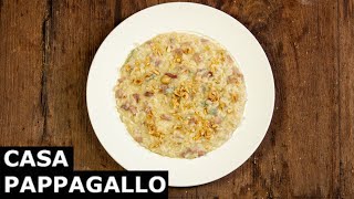 Risotto gorgonzola prosciutto cotto e nocciole S3  P184 [upl. by Gibert414]