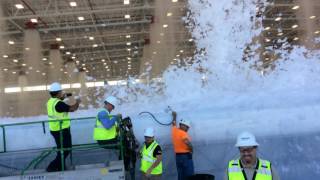 Hangar 935 HEFF Foam Test [upl. by Nidraj]