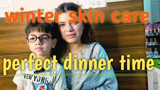 How to care skin in winters  Raat ko kab khana chahiye   Aina Bali  Mehul  chote Maharaj [upl. by Hawger460]