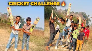 Cricket Challenge Match 😍 Zeeshan Vs Ansaar 🔥 kon Jeeta match ⁉️ [upl. by Yenhpad570]