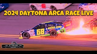 2024 ARCA Menards Series at Daytona Hard Rock Bet 200 [upl. by Akinar343]