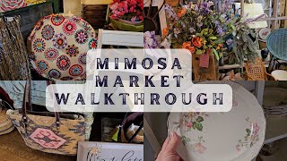 Mimosa Market Walkthrough Shabby Chic amp Vintage Home Decor shopping decor design trending [upl. by Ewold]