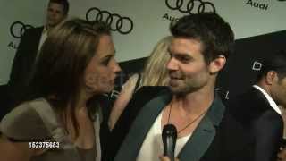 Rachael Leigh Cook amp Daniel Gillies interview at Audi Emmy Week 2012916 [upl. by Peter432]