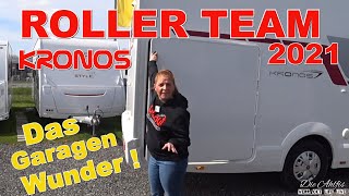 Größte Heckgarage im Wohnmobil Roller Team Kronos M 290 Modell 2021👍 Schaut selbstUnsere Roomtour [upl. by Walston]