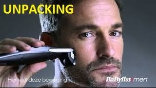 Babyliss Men SuperStubble Trimmer  unpacking [upl. by Ress]