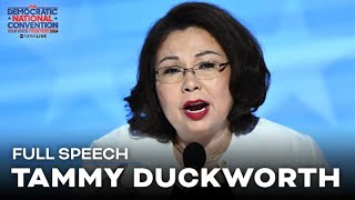 FULL SPEECH Sen Tammy Duckworth gets personal about IVF journey at DNC [upl. by Lammaj]