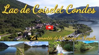 Le lac de Coiselet et la remontée de la Bienne en Kayak en juin 2024 [upl. by Waal]