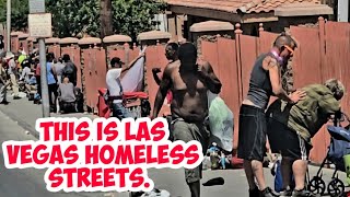 WELCOME to LAS VEGAS HOMELESS STREETS [upl. by Namhar]