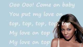 Beyonce  Love On Top  lyrics male version [upl. by Fiden]