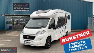 2020 Burstner Lyseo TD Harmony Line 728 G  For Sale at Camper UK [upl. by Bowlds]