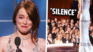 Awkward Oscars Speeches That Made Audience Squirm [upl. by Furgeson458]