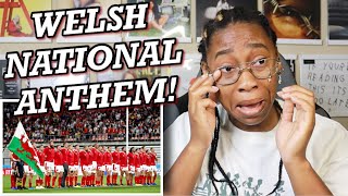 AMERICAN REACTS TO WELSH NATIONAL ANTHEM LIVE AT RUGBY GAME 🤯 [upl. by Uyekawa]