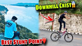 Guwahati Best Stunt Point 😍  Downhill Crist [upl. by Ramaj]