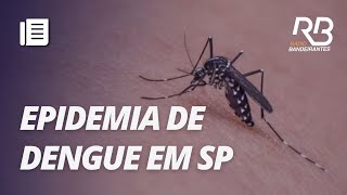 Dengue é considerada epidemia em todos os 96 bairros da cidade  Bandeirantes Acontece [upl. by Aokek]