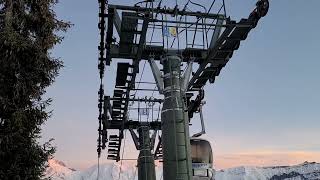 TCD6 Télécabine du Jaillet  Megève [upl. by Leftwich]