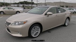 20132014 Lexus ES350 Ultra Luxury Start Up Exhaust and In Depth Review [upl. by Erolyat]