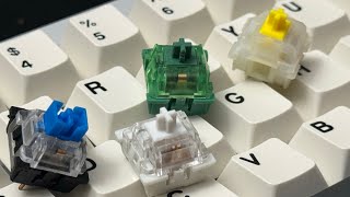 Outemu vs Gateron vs Akko  switch comparison [upl. by Eelidnarb]